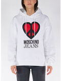 FELPA HOODIE CON LOGO STAMPATO, A4001, thumb