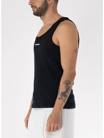 CANOTTA IM MAGLIA UNISEX, 110 BLACK, small