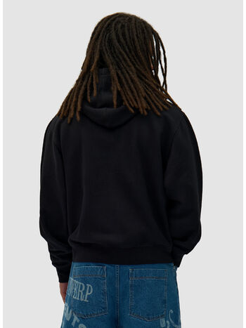 FELPA FULL ZIP GOOD ENERGY, BLACK, small