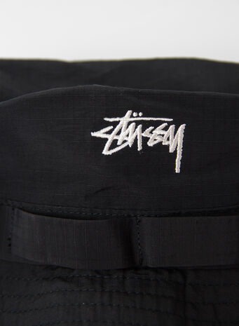 CAPPELLO NYCON RIPSTOP BOONIE HAT, BLACK, small