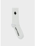 CALZINO COTTON, WHITE / BLACK, thumb