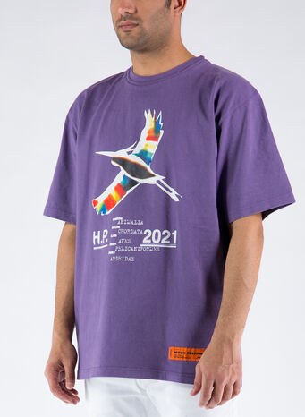 T-SHIRT OS RAINBOW, 3501PURPLEWHITE, small