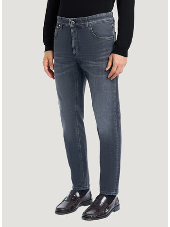 PANTALONE ORIGINAL STRETCH BLACK DENIM, MI22 DENIM, small