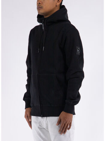 FELPA SIREN FULL ZIP, 001 BLACK, small