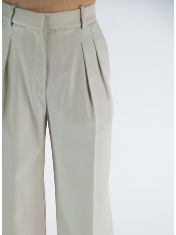 PANTALONE WIDE LEG, BEIGE BEIGE, small