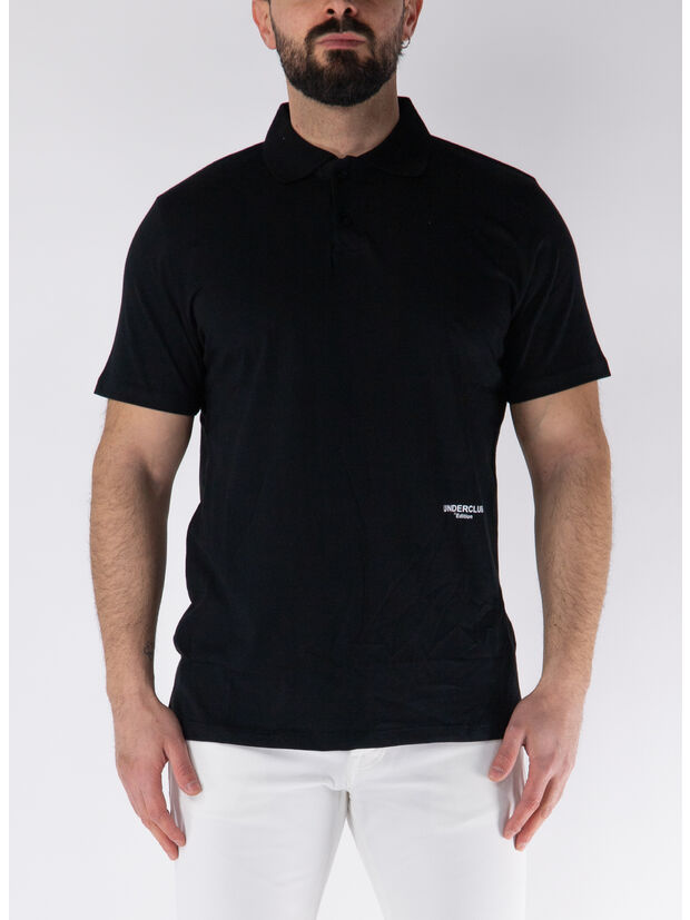 POLO LOGO, NERO, large