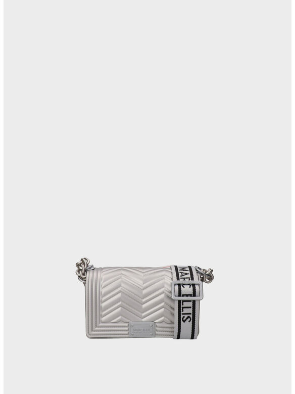 BORSA FLAT WAVE XS, SS1 SILVER/STEEL, medium
