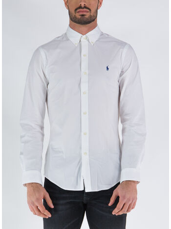 CAMICIA OXFORD, WHITE, small