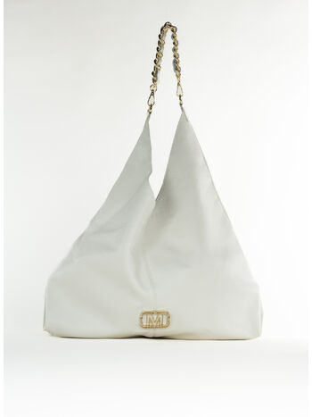 BORSA KATHI L D, OFF BLANC/GOLD, small