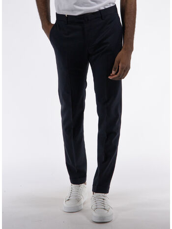 PANTALONE SLIM, 00011 BLU, small