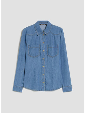 CAMICIA, 001 BLUE JEANS, small
