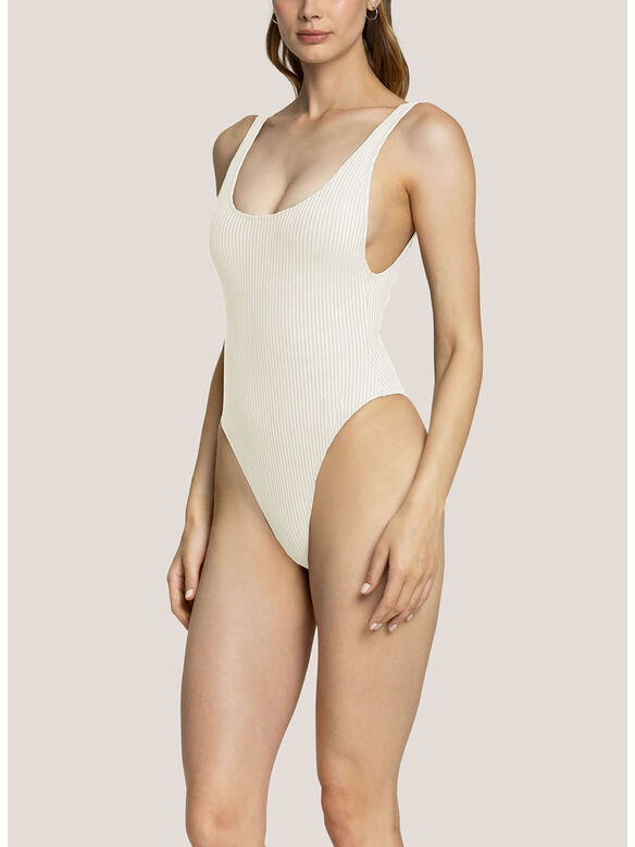 COSTUME INTERO MONOKINI RIBS COLOUR, 003 OFF WHITE, medium