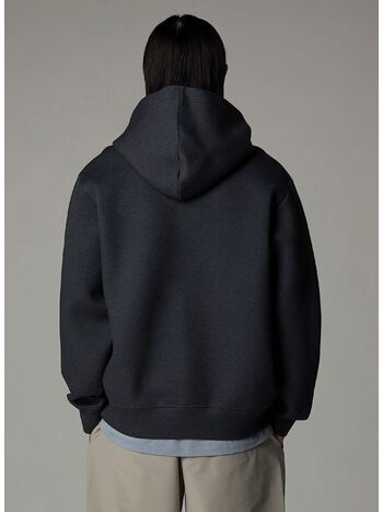 FELPA HOODIE PULL-ON, KS71 TNF BLACK HEATHER, small
