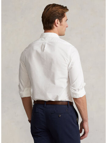 CAMICIA OXFORD, WHITE, small
