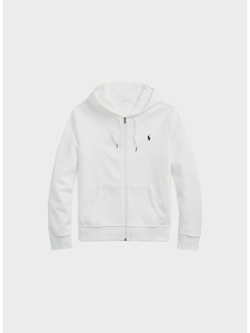 FELPA HOODIE CON LOGO, WHITE/C9760, small