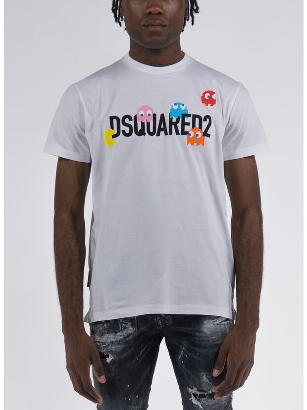 T-SHIRT PAC-MAN, 100 WHITE, large