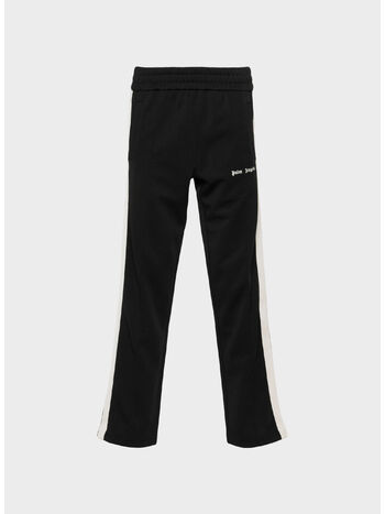 PANTALONE TRACK CON  LOGO CLASSICO, 1003 BLACK/OFF WHITE, small