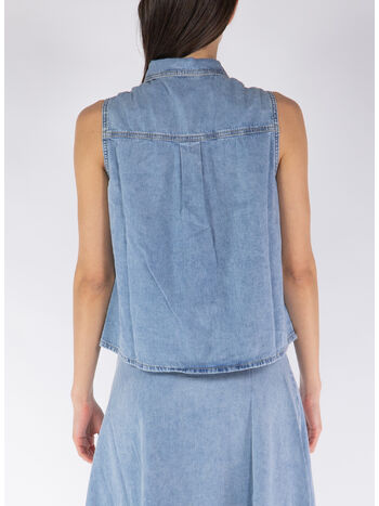 CAMICIA DENIM CHAMBRAY, A1294, small