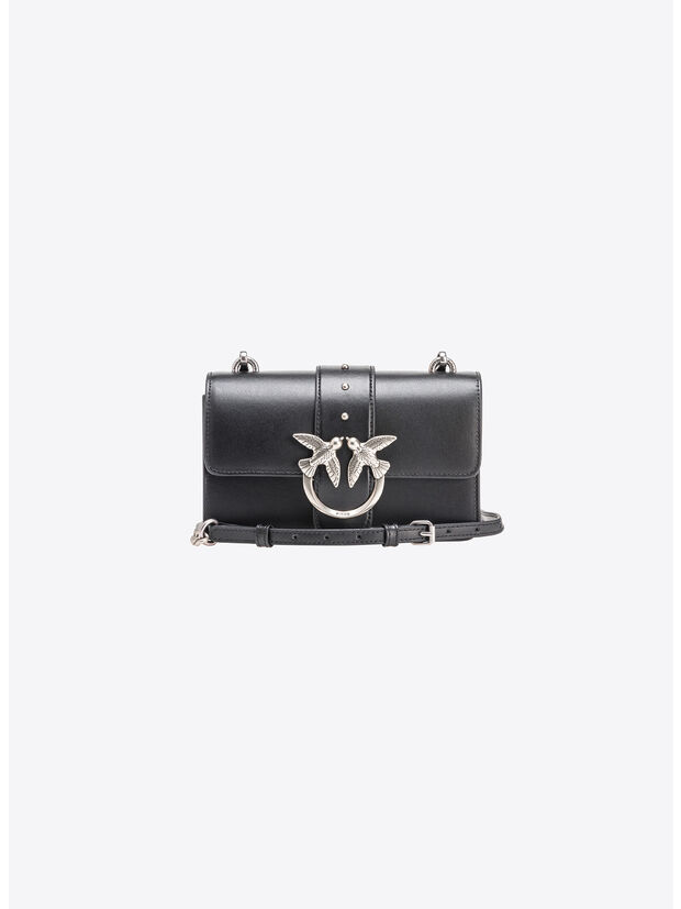 BORSA LOVE ONE MINI, Z99O NEROARGENTO, large