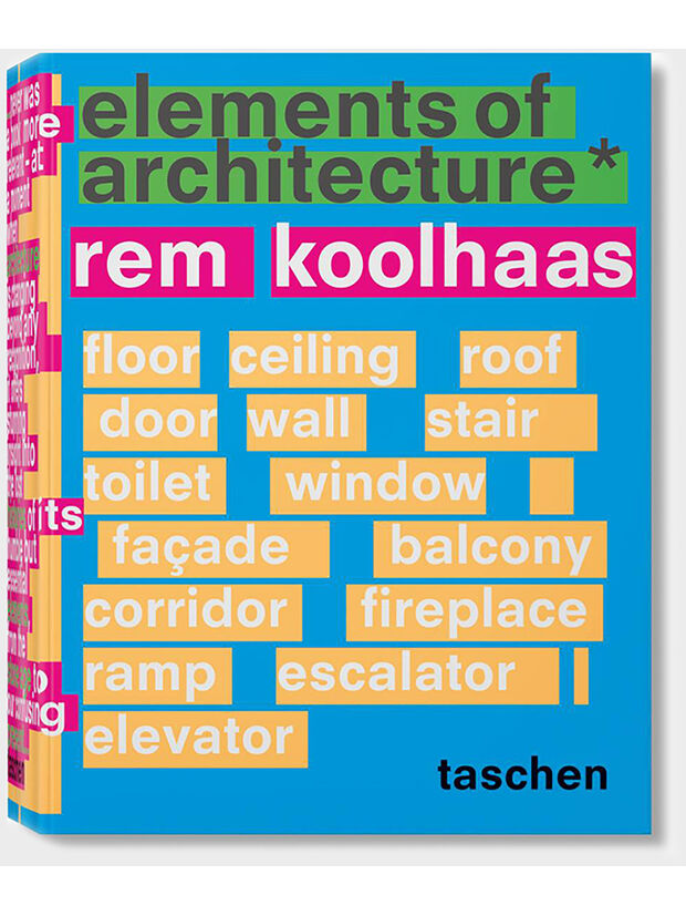 LIBRO KOOLHAAS, ELEMENTS OF ARCHITECTURE, KOOLHAAS, large