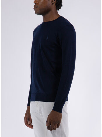 MAGLIONE GIROCOLLO, HUNTER NAVY, small