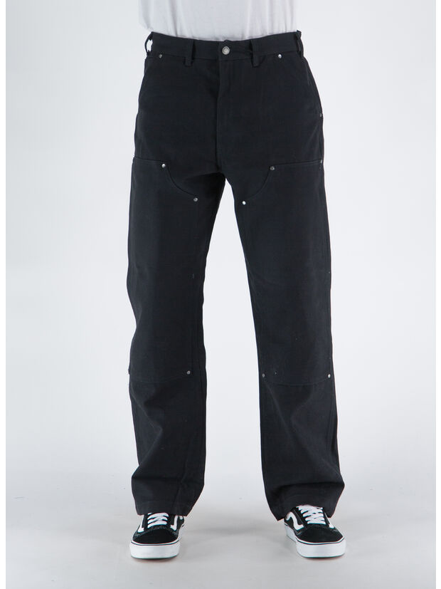 PANTALONE DUCK CANVAS UTILITY, C401 SW BLACK, large