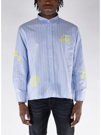 CAMICIA SEBASTIAN LONGSLEEVE, 981.67 BLUE / WHITE, small
