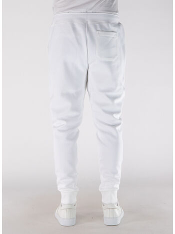 PANTALONE JOGGER ATHLETIC, WHITE/C9760, small