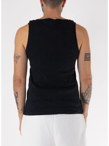 CANOTTA IM MAGLIA UNISEX, 110 BLACK, small