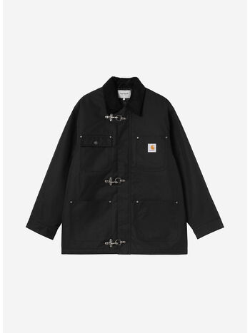 CAPPOTTO ADAIR NYLON CANVAS, 00EXX BLACK/BLACK, small