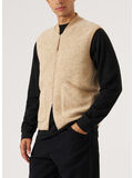 GILET ZIP WAISTCOAT, FAWN, thumb