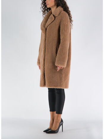 CAPPOTTO CAMILLE COCOON, 10500 SAND, small
