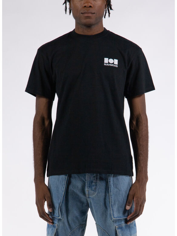 T-SHIRT LOGO, 001 BLACK, medium