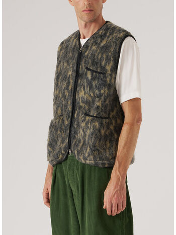 GILET DOLCE FLEECE, CHARCOAL, small