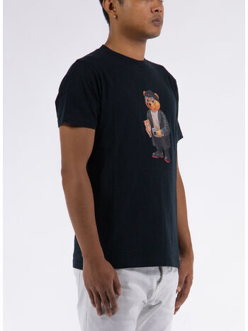 T-SHIRT FILOU, 01 BLACK, small