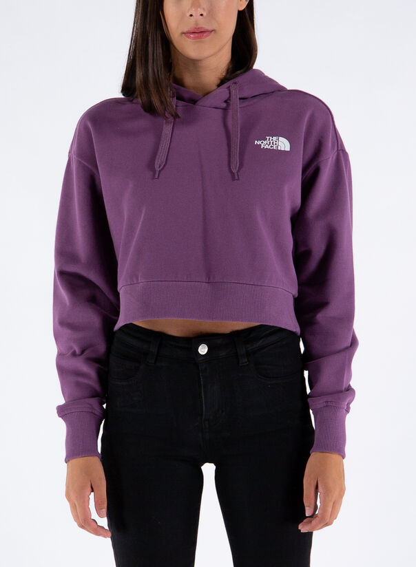 FELPA TREND CROP HOODIE, 0H51PIKESPURPLE, large