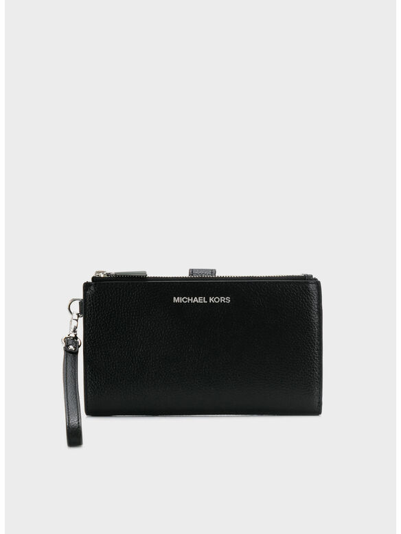 PORTAFOGLI JET SET WRISTLET, BLACK, medium