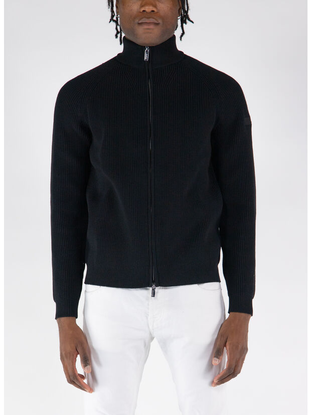 MAGLIONE AMOS, 10 NERO, large