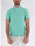 POLO A MANICHE CORTE, AQUA VERDE/C1390, thumb