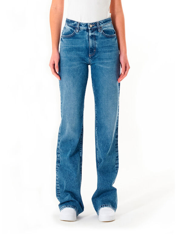 JEANS RELAXED VITA ALTA, ID612, medium
