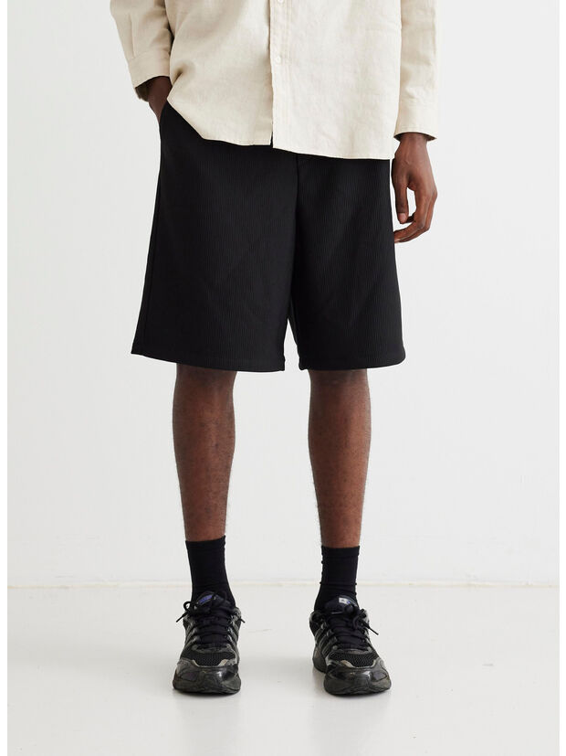 SHORT WBBEN PLISSE, , large