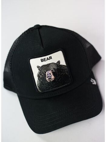 CAPPELLO THE BLACK BEAR, BLACK, small