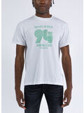 ATHLETIC CLUB T-SHIRT, WHITE/VERDE BIANCO, thumb