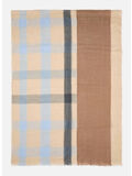 STOLA TALPA, 002 AZZURRO/CAMME, thumb
