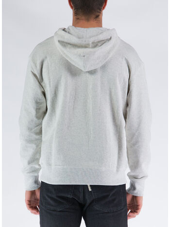 FELPA UNI-SSENTIALS HOODIE UNISEX, SAH SEA SALT HEATHER, small