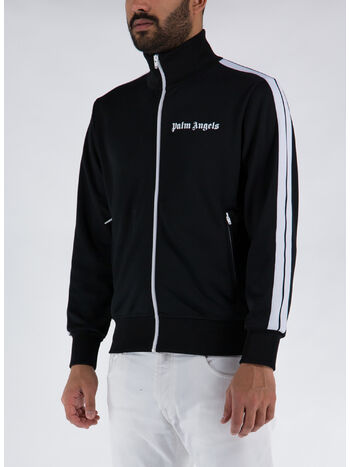 FELPA SPORTIVA, 1001 BLACK WHITE, small