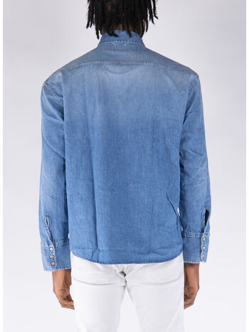 CAMICIA TEXANA, C0999 MID STONE DENIM, small
