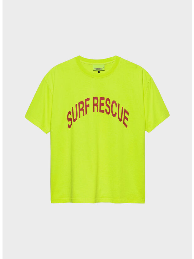 T-SHIRT SURF RESCUE, SAFETY GREEN, large