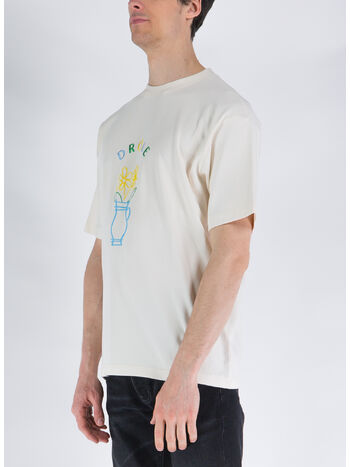 T-SHIRT POT DE FLEURS, CM CREAM, small