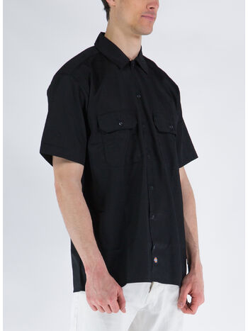 CAMICIA WORK, BLK1 BLACK, small
